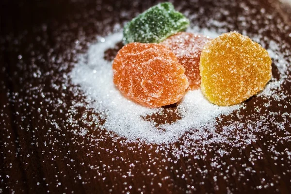 Dulces coloreados en azúcar . —  Fotos de Stock