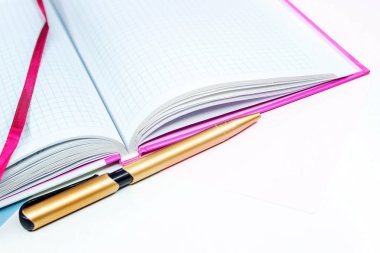 Kadın güzelliğinin öğelerle güzel defter