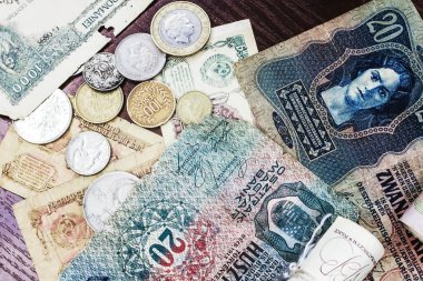 Farklı ülkelerin eski para