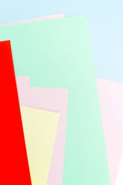 Arka plan soyutlama farklı renkli kağıt