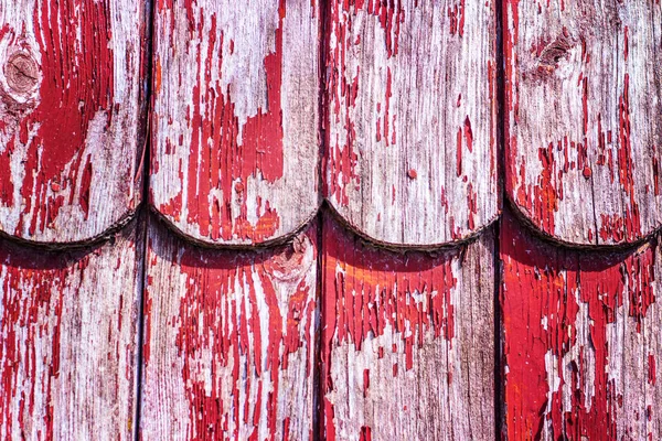 La textura es de tejas de madera roja . —  Fotos de Stock