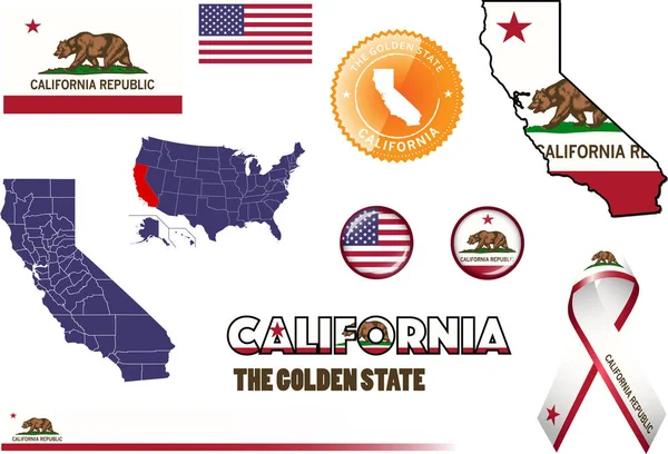 California Icon Set