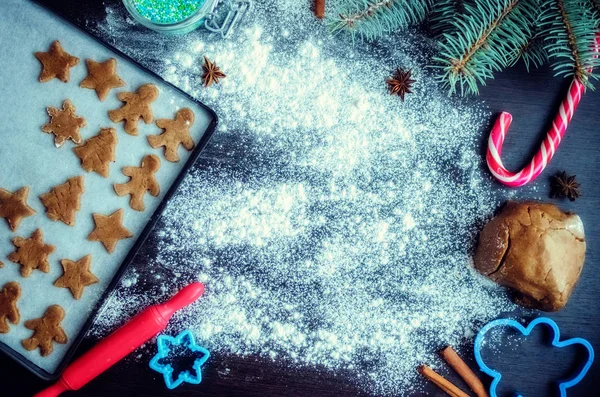 Christmas cookies koncept — Stockfoto