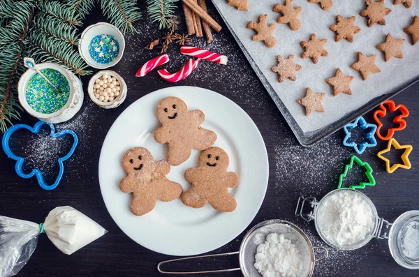 Christmas cookies concept — Stock Photo, Image