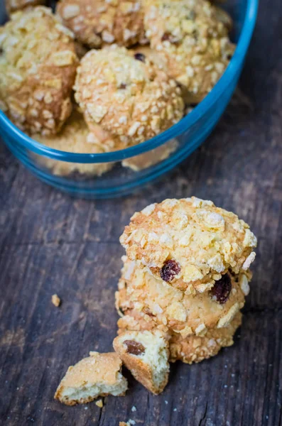 Galletas de copos de maíz caseras —  Fotos de Stock