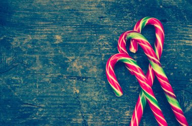 Çizgili Noel candy köpekler