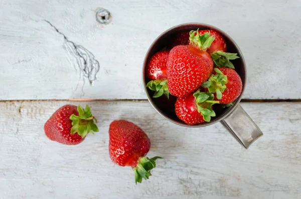 红莓草莓 — 图库照片