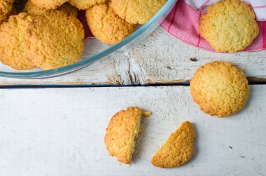 ev yapımı Hindistan cevizi çerezleri