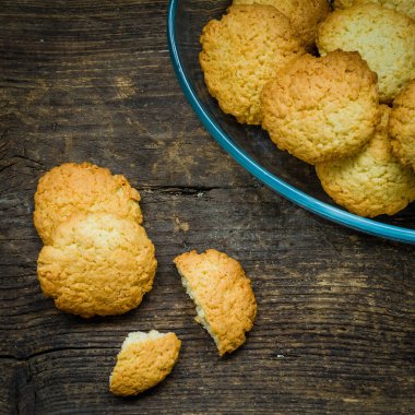 ev yapımı Hindistan cevizi çerezleri