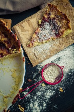 Geleneksel İtalyan pasta Crostata