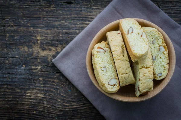 Galletas de almendras caseras —  Fotos de Stock