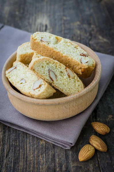 Galletas de almendras caseras —  Fotos de Stock