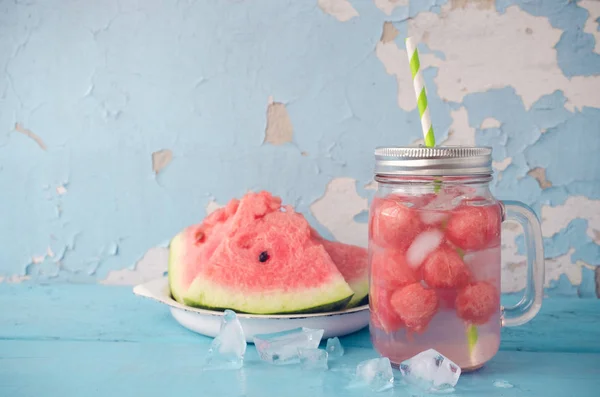 Yaz taze meyve Flavored su karpuz infüzyon