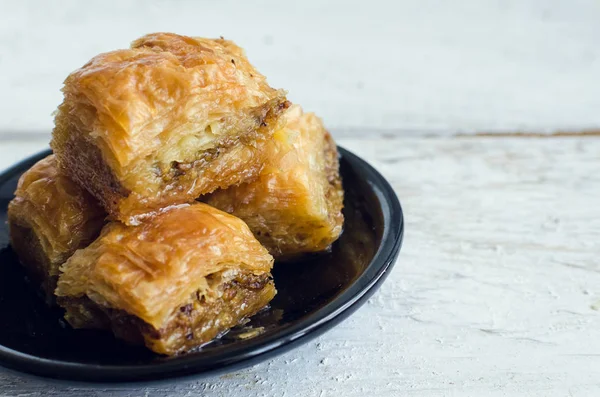 Baklava con pistacho — Foto de Stock