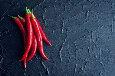 Kırmızı acı biber.