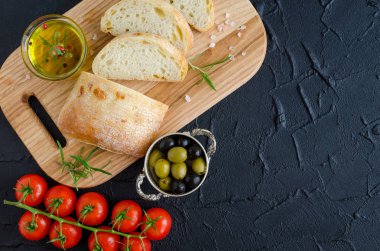 İtalyan ciabatta ekmeği