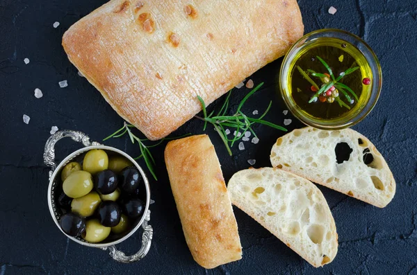 Italian ciabatta bread