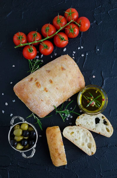 Italian ciabatta bread