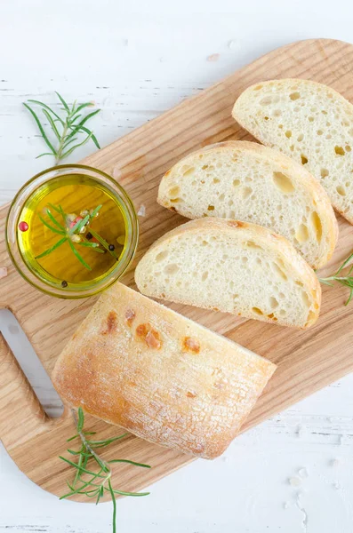 İtalyan ciabatta ekmeği