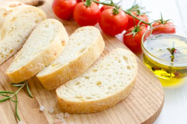 İtalyan ciabatta ekmeği