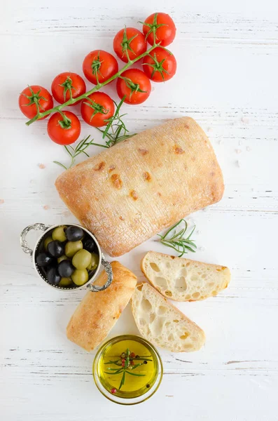 Italian ciabatta bread