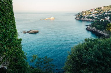 Ulcinj deniz manzarası görünümü, Karadağ