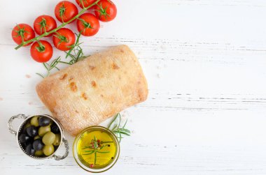 İtalyan ciabatta ekmeği