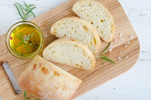 Italian ciabatta bread — Stock Photo, Image