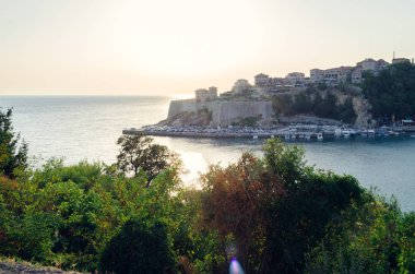 Ulcinj deniz manzarası görünümü, Karadağ