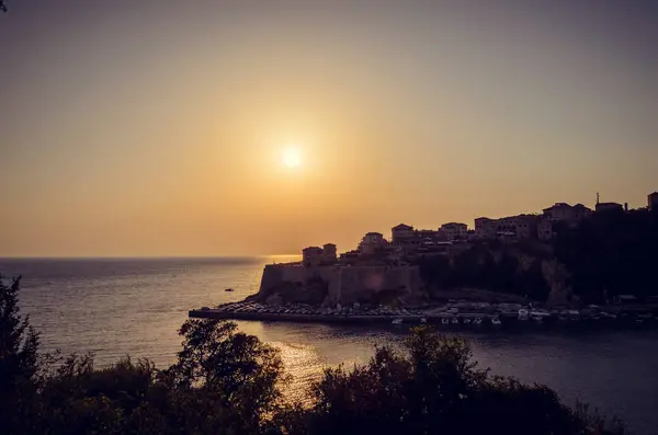 Ulcinj vista mar, Montenegro — Fotografia de Stock