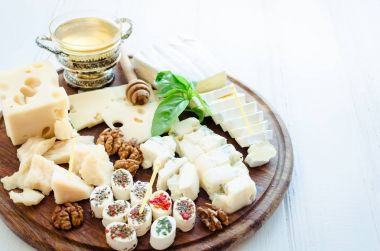 Farklı tipteki Peynir tabağı