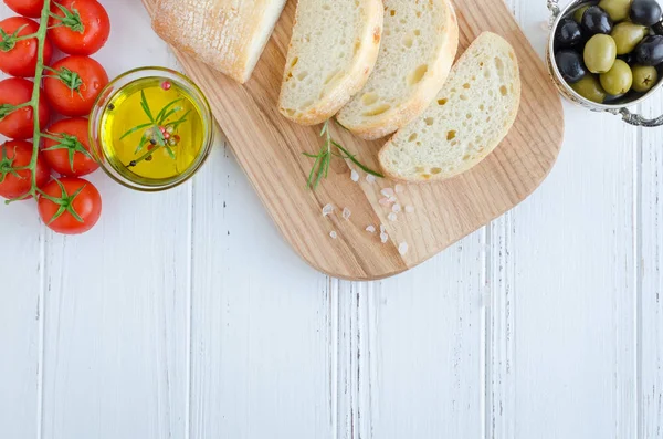 Italian ciabatta bread — Stock Photo, Image