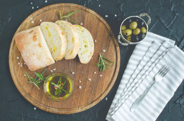 Akdeniz aperatifler seti.