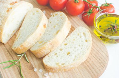 İtalyan ciabatta ekmeği