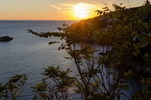 Ulcinj vista mar, Montenegro — Fotografia de Stock