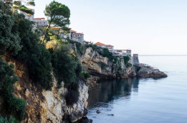 Stari Grad - eski şehir Ulcinj, Karadağ