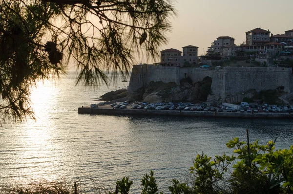 Ulcinj vista mar, Montenegro — Fotografia de Stock