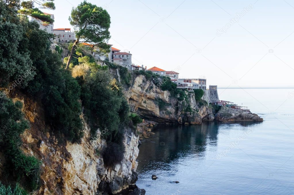 Stari Grad - old town of Ulcinj, Montenegro