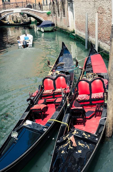 Venice Italy Sightseeing Place Famous Travel Destination Scenic Canal Gondola — Stock Photo, Image