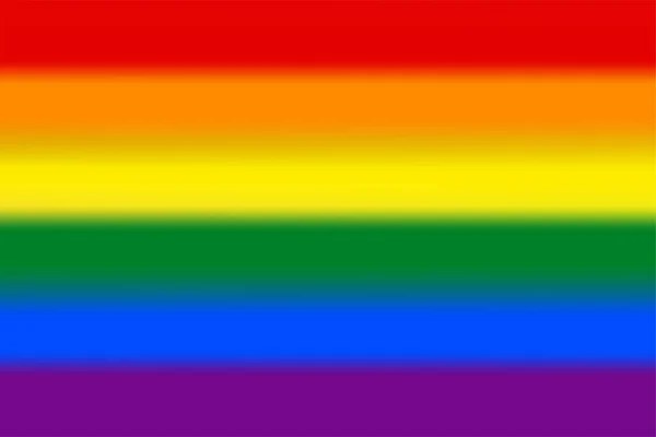 Bandiera sfocata dell'orgoglio LGBT . — Vettoriale Stock