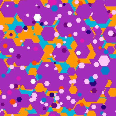 Kusursuz vektör çokrenkli desen