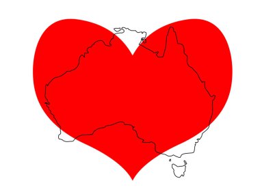 Avustralya vektör resimlemesini kaydet