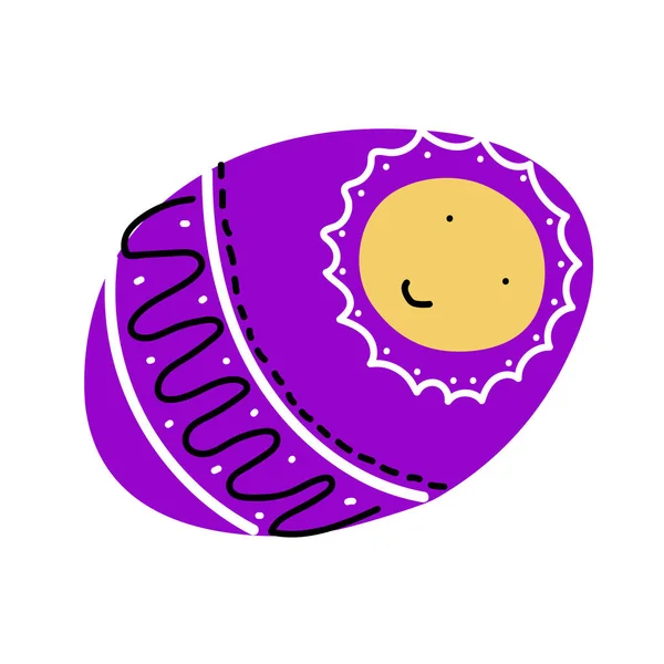 Vecteur mignon enfants scandinave doodle — Image vectorielle