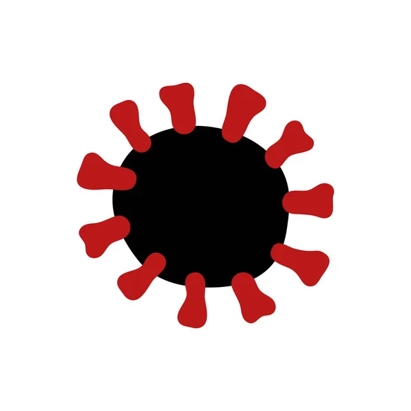 Símbolo vectorial Coronavirus — Archivo Imágenes Vectoriales