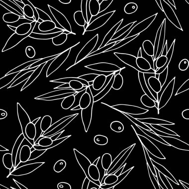 Kusursuz Desensiz Tebeşir Tahtası Zeytinleri