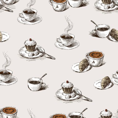 kahve bardakları paterni