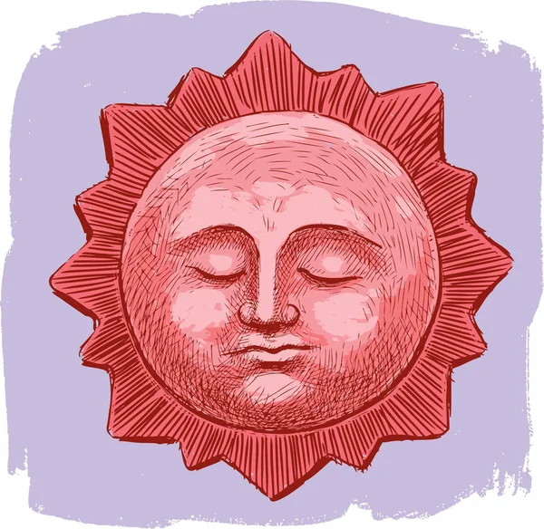 Uyuyan güneşin batımında  