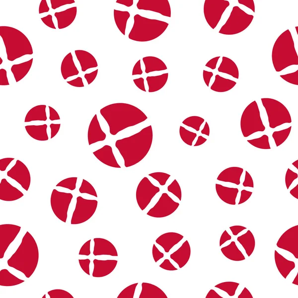 Danimarka bayrağı seamless modeli