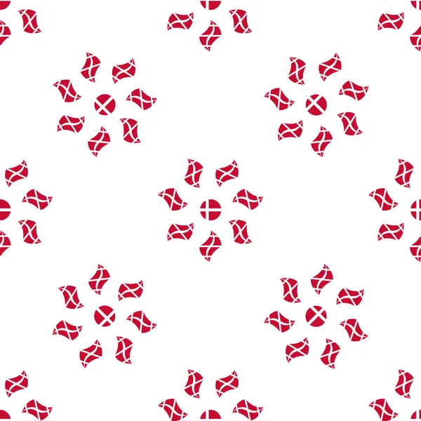 Danimarka bayrağı seamless modeli