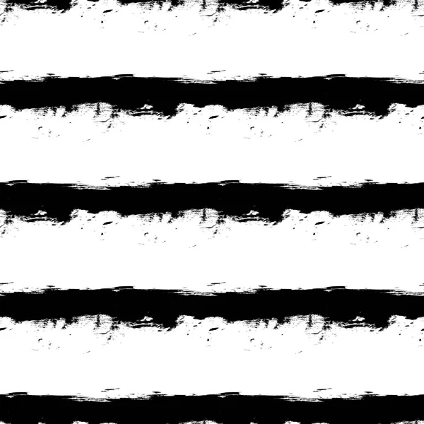Black horizontal stripes on white background — Stock Vector